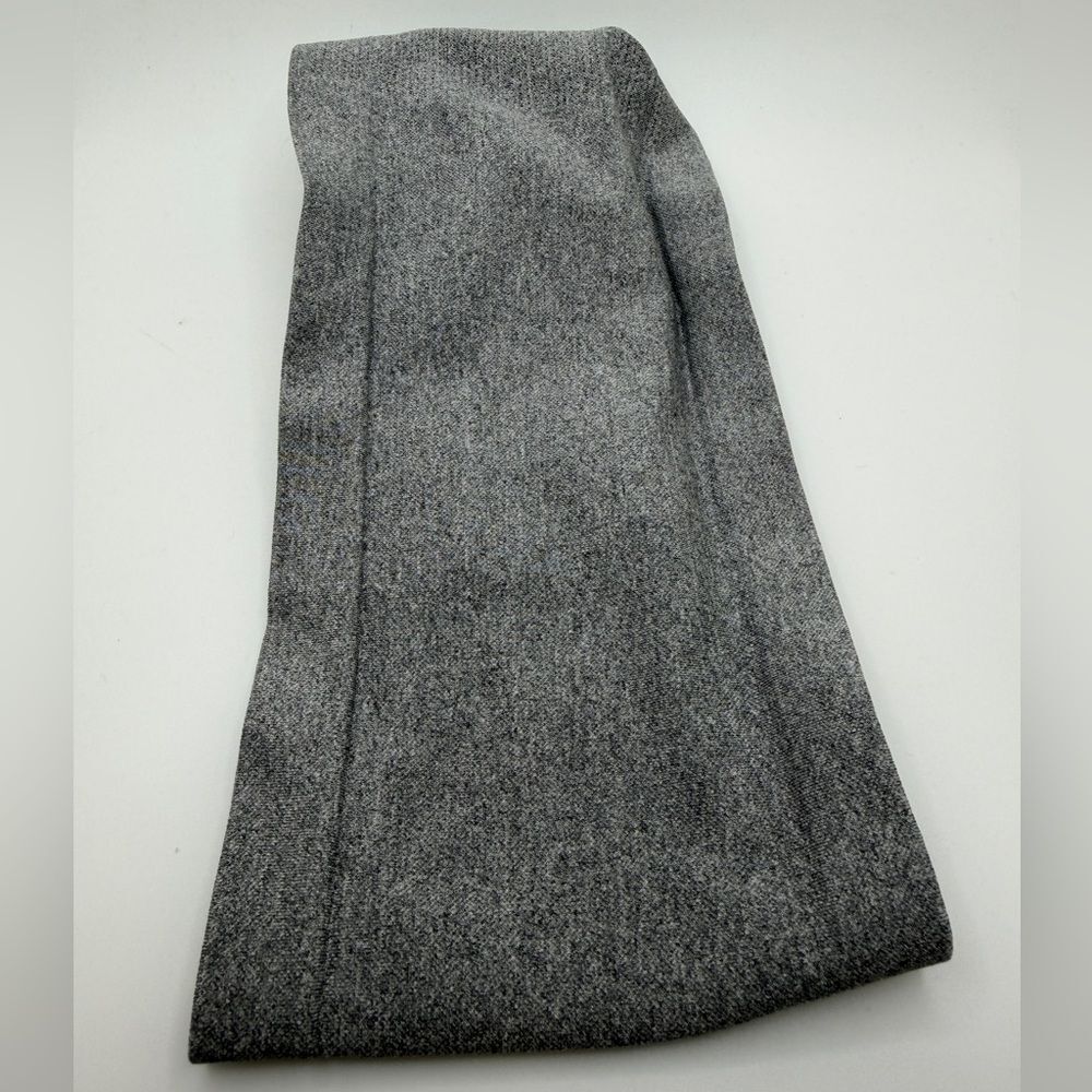 Pre-owned Unisex? Lululemon THICK stretch headband in heather gray - OS!